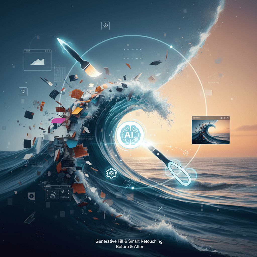 Power of Generative Fill and Smart Retouching