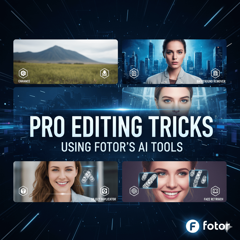 Pro Editing Tricks Using Fotor’s AI Tools