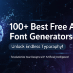 100+ Best Free AI font generator