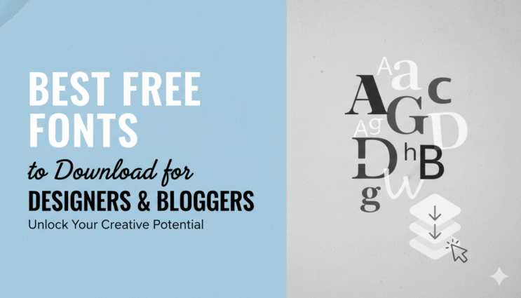 Best Free Fonts to Download for Designers and Bloggers