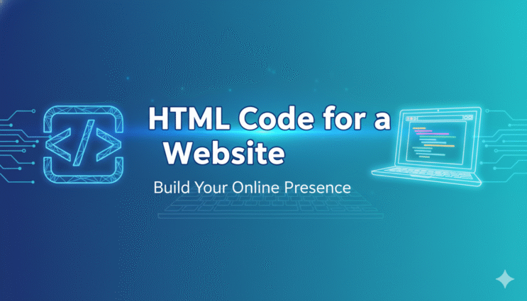 HTML Code for a Website